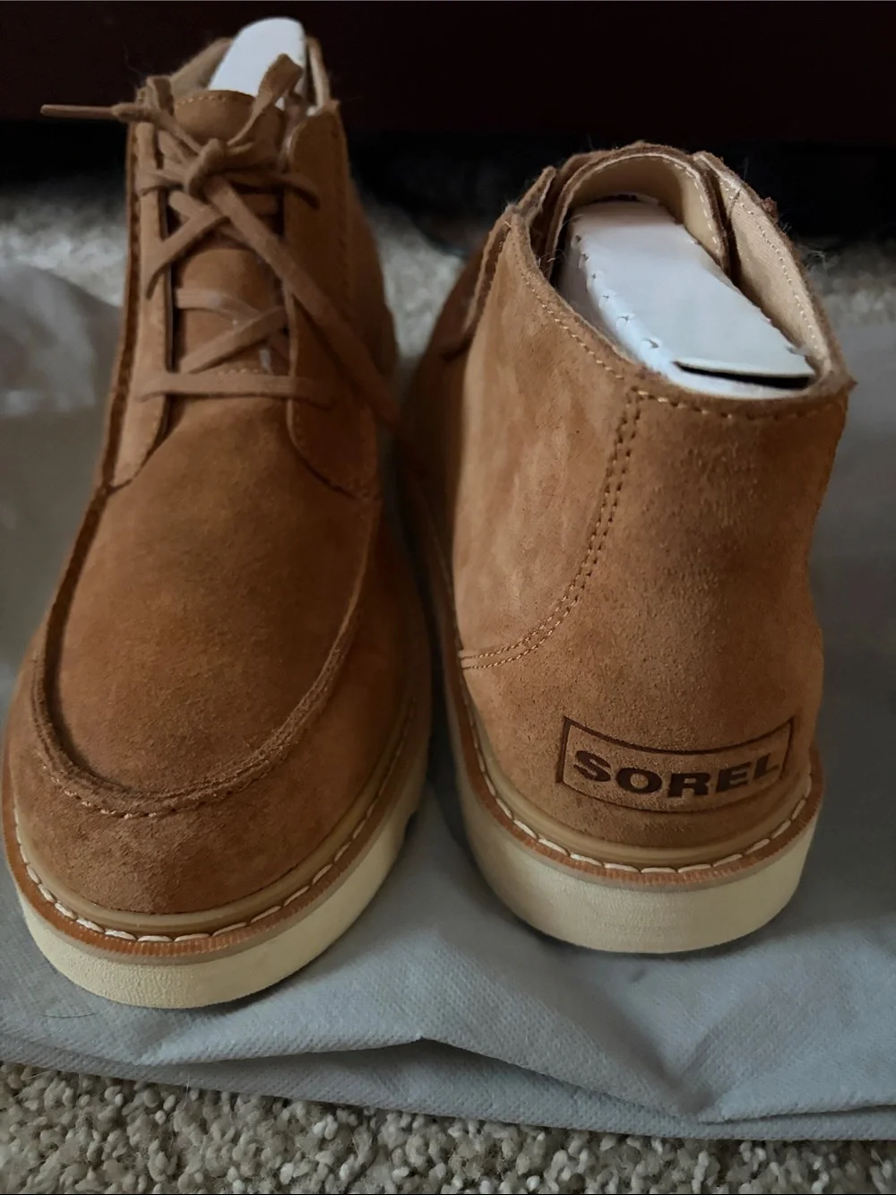 NWOT Sorel Men's Chestnut Suede Chukka Boots